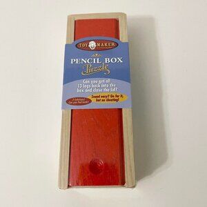 2005 Toy Maker Pencil Box Puzzle Log Game